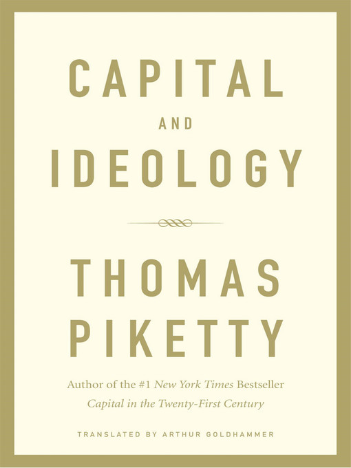 Cover image for Capital and Ideology